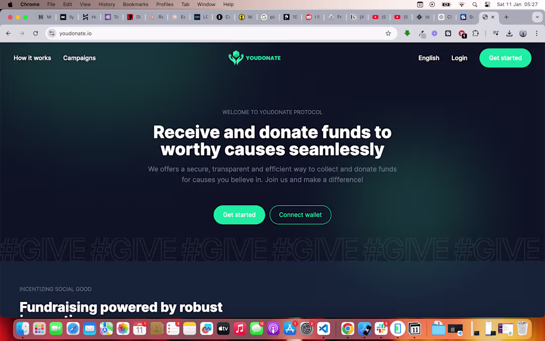 Cover image for Youdonate