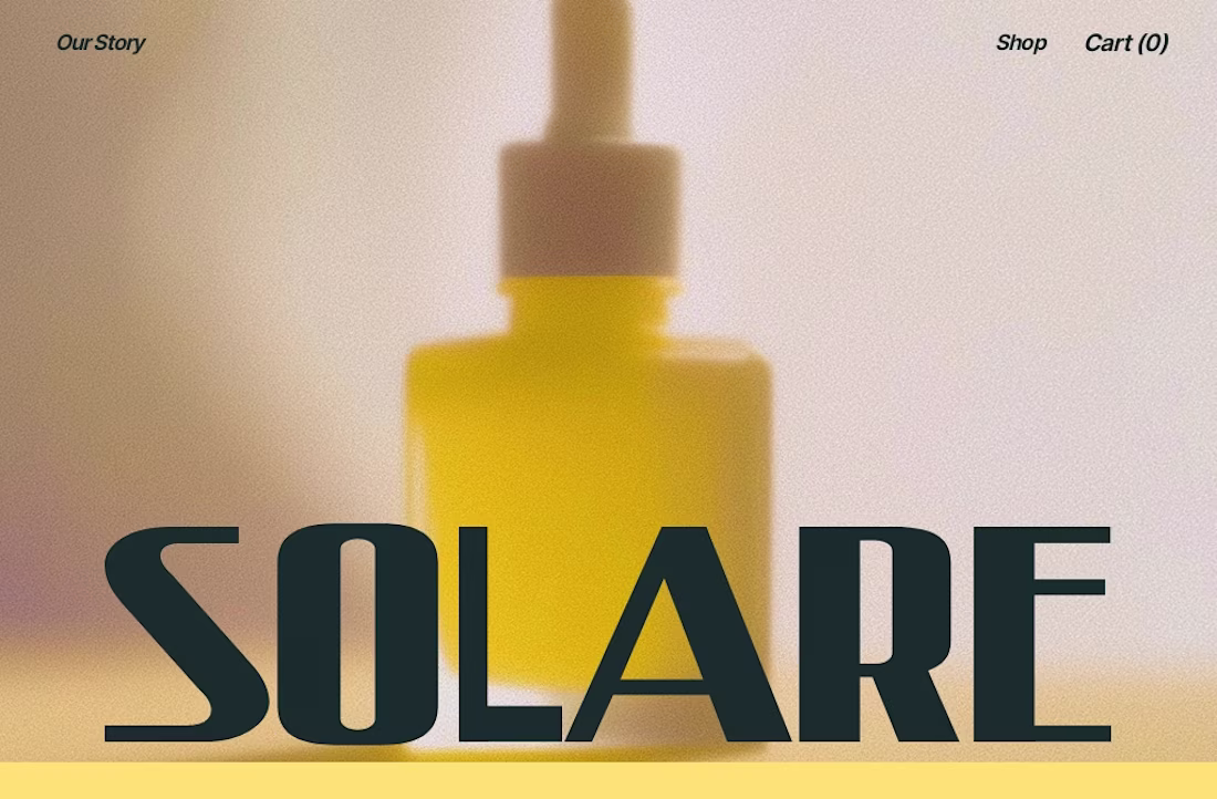 Cover image for Solare skincare product
