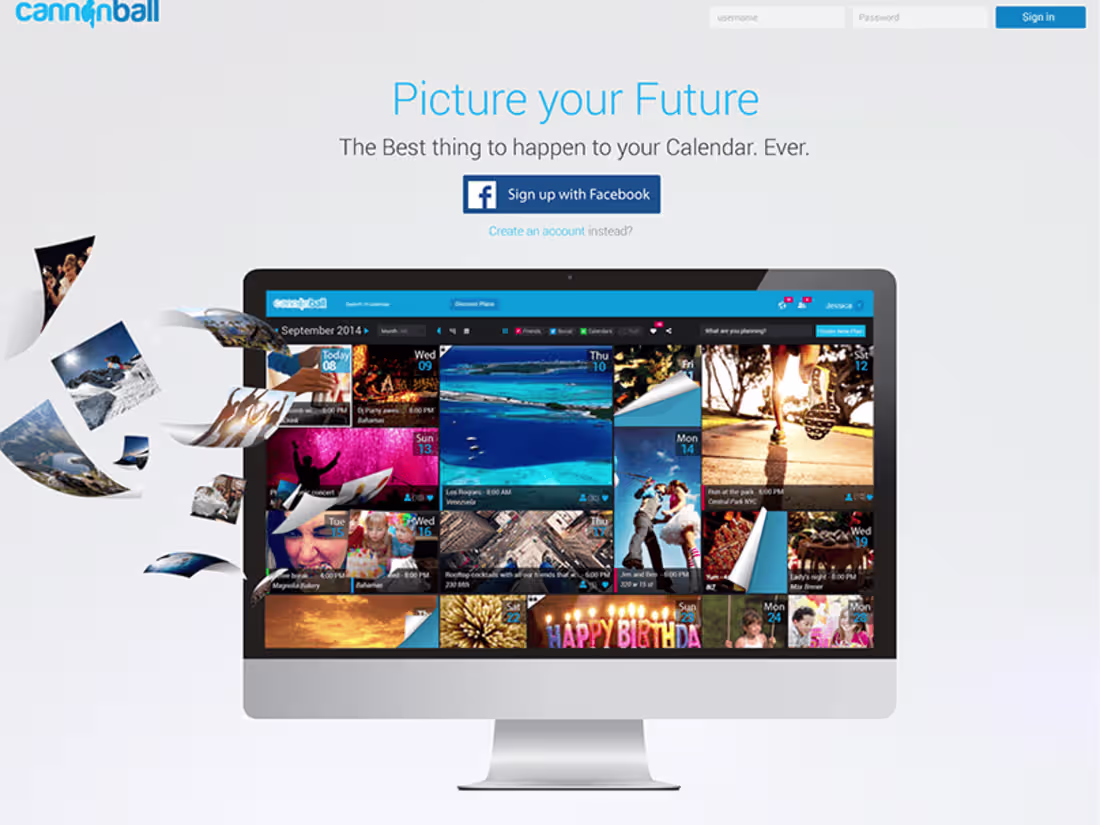 Cover image for Cannonball Website