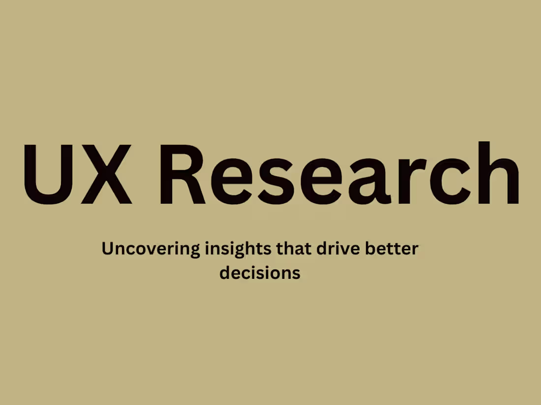 Cover image for UX Researcher