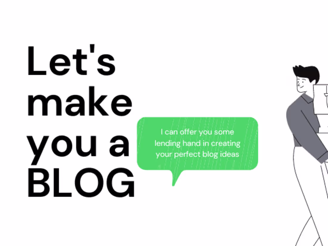 Cover image for Lets write you ANYTHING.