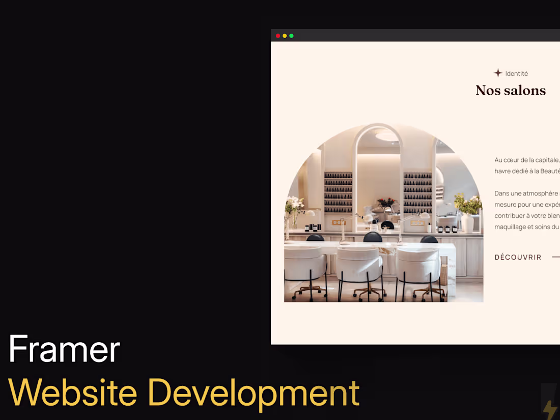 Cover image for Framer Website Development