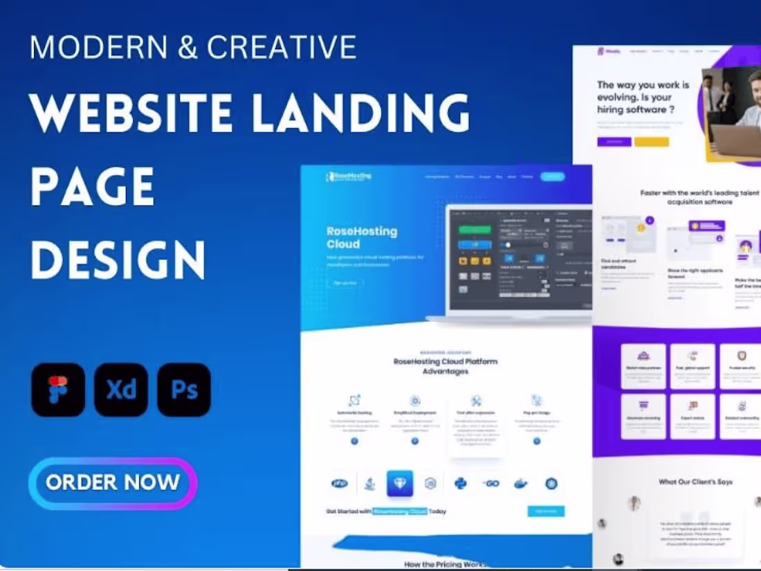 Cover image for  Brilliant Bespoke Landing Page Designs for Maximum Impact!