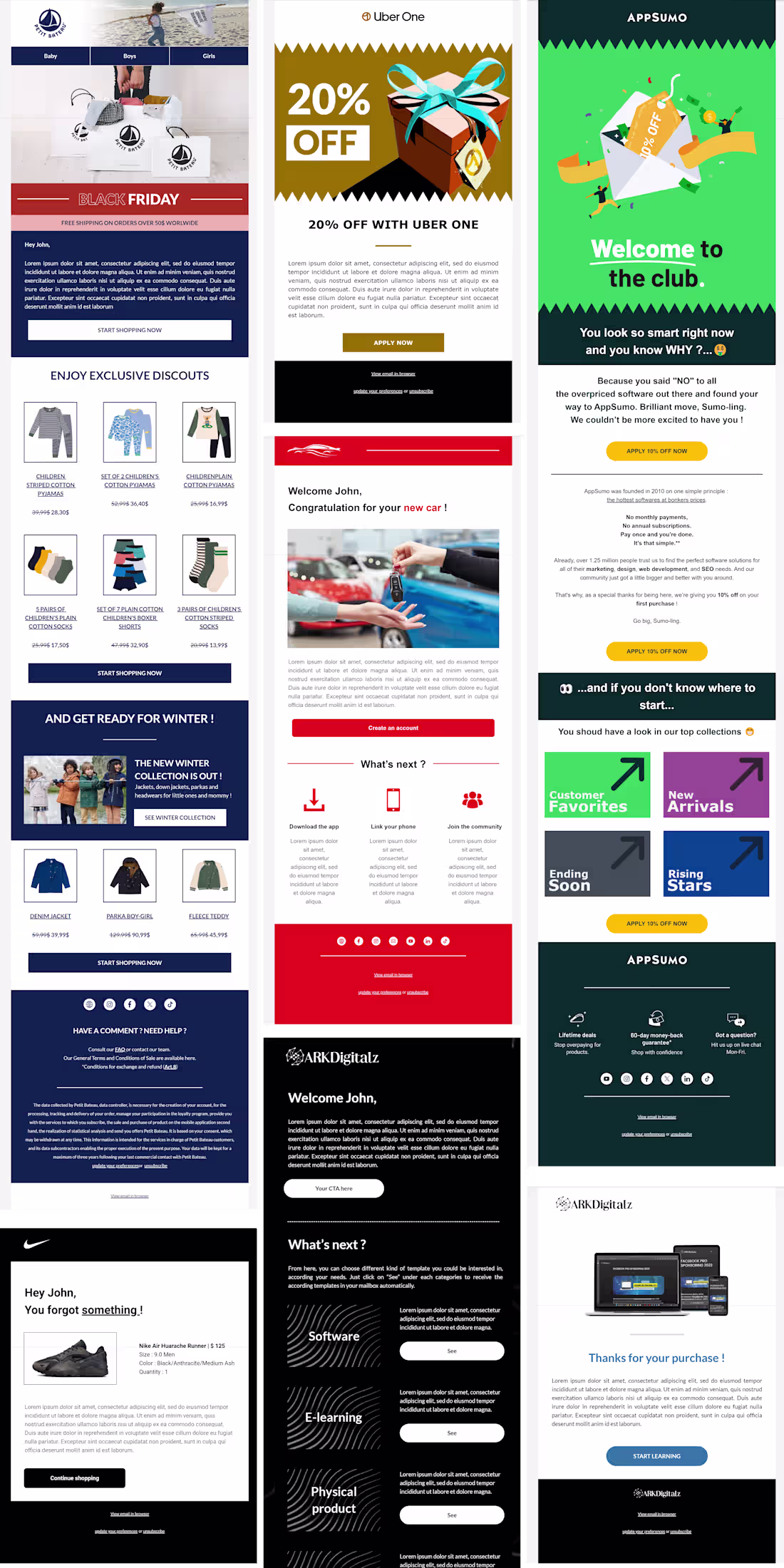 Cover image for RANDOM EMAILS SAMPLES