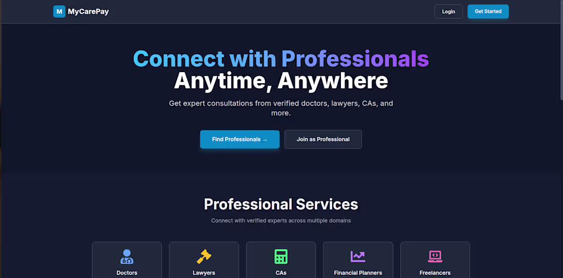 Cover image for MyCarePe is a digital healthcare