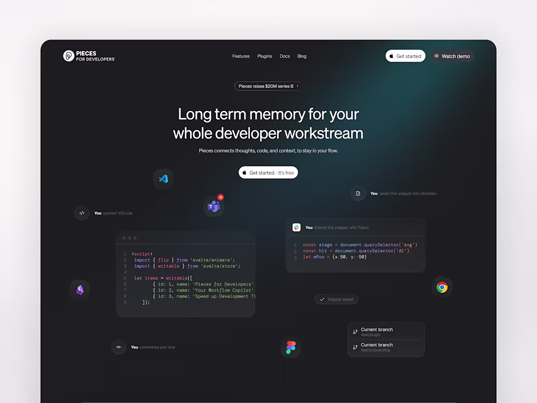 Cover image for Pieces | Design & Framer Development