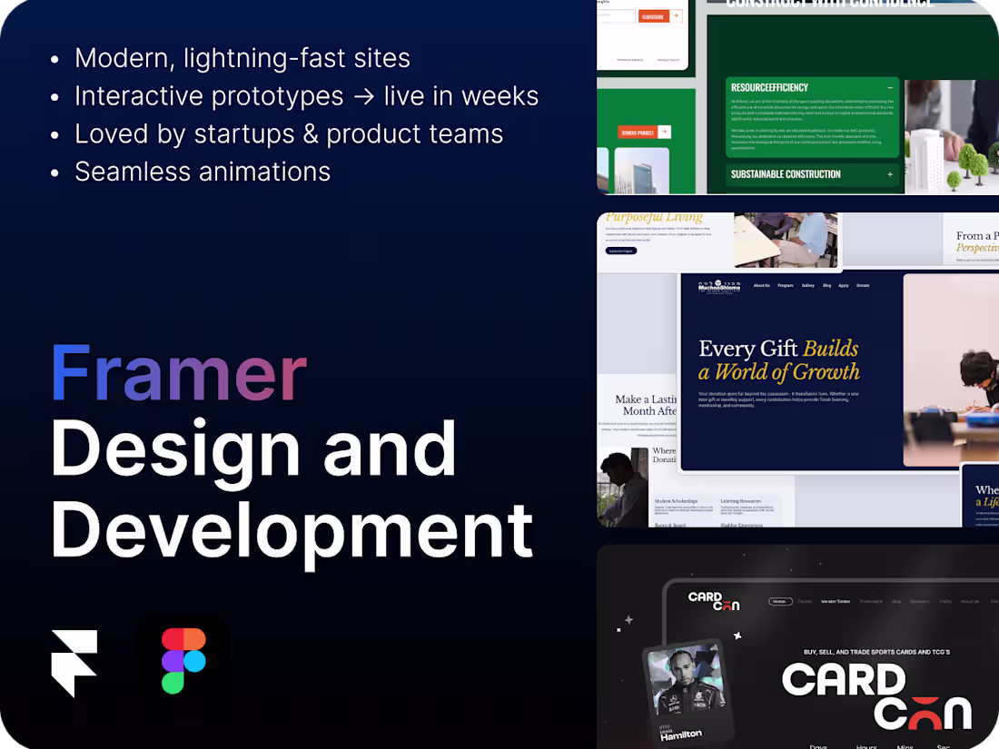 Cover image for Framer Design & Development