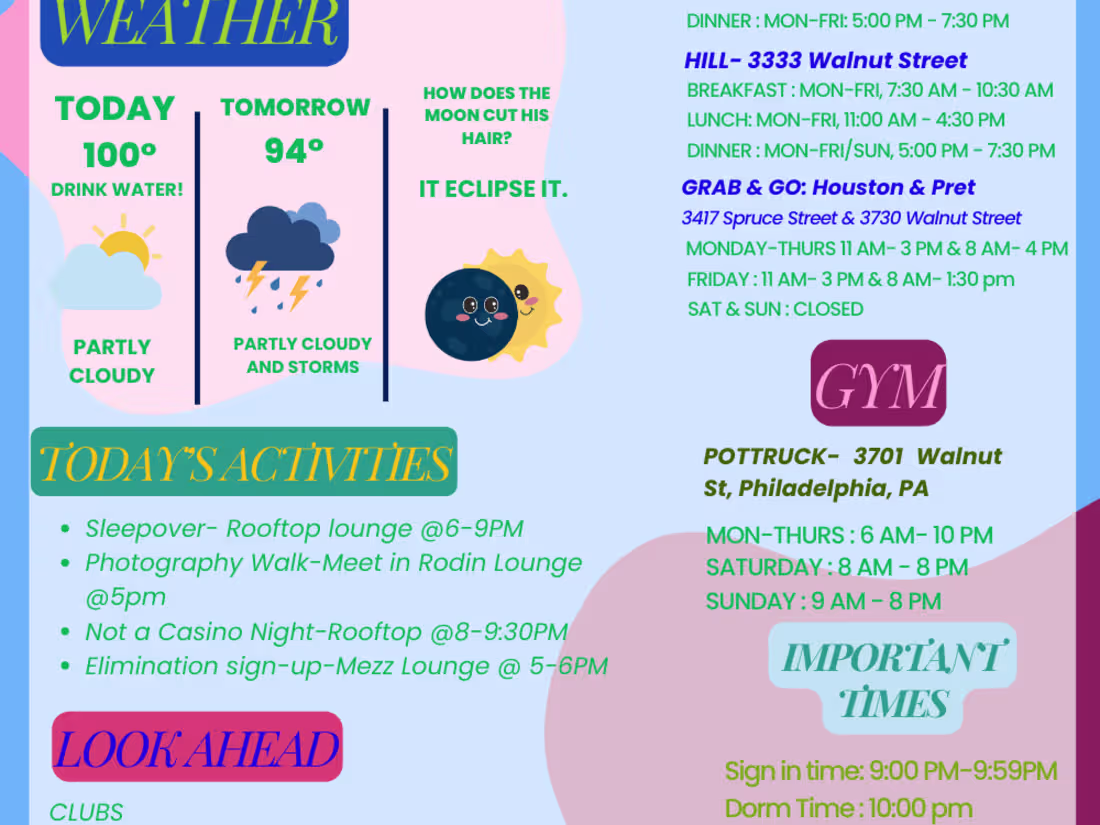 Cover image for UPenn Sas Daily Newsletters