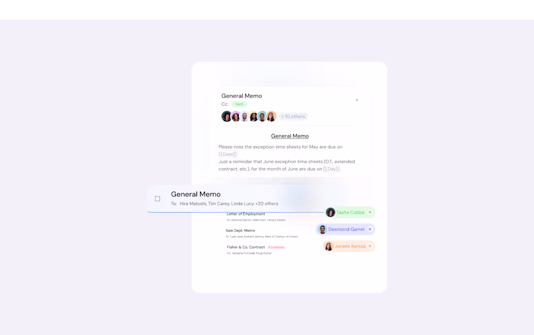 Cover image for InMail: Streamlined Team Communication UI
A