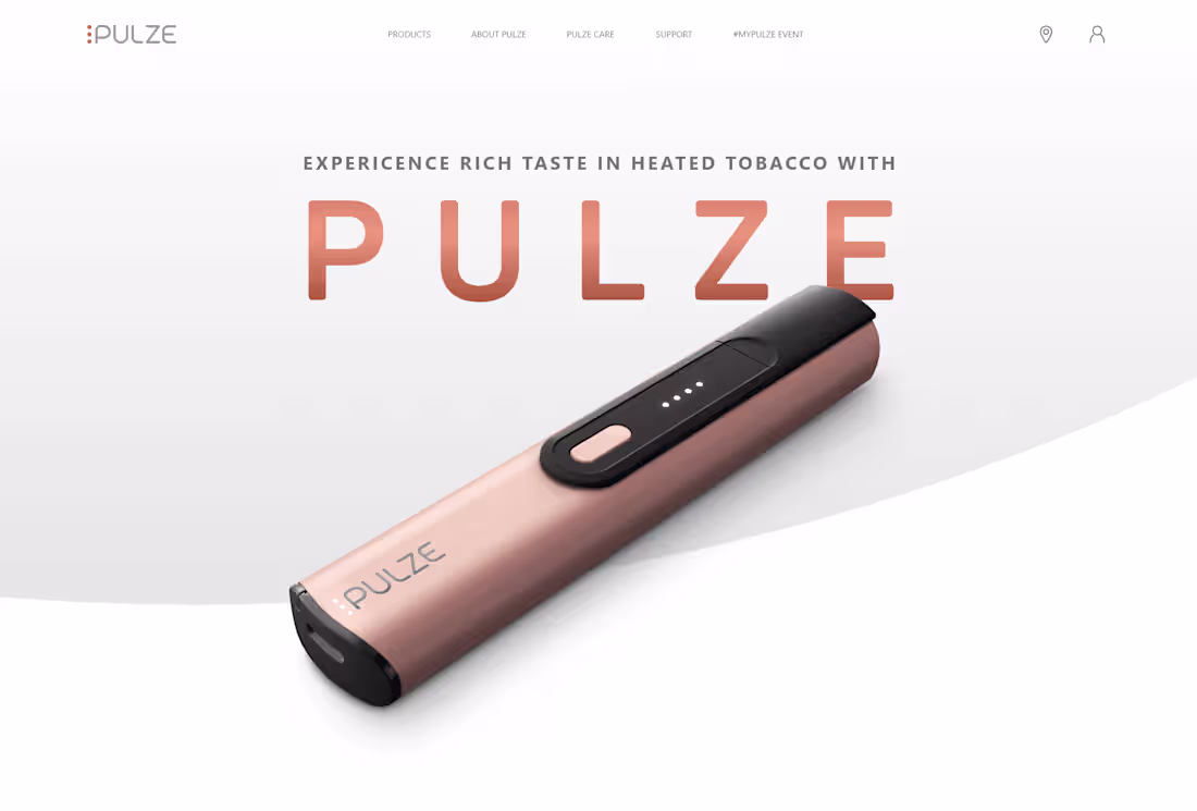 Cover image for Pulze website