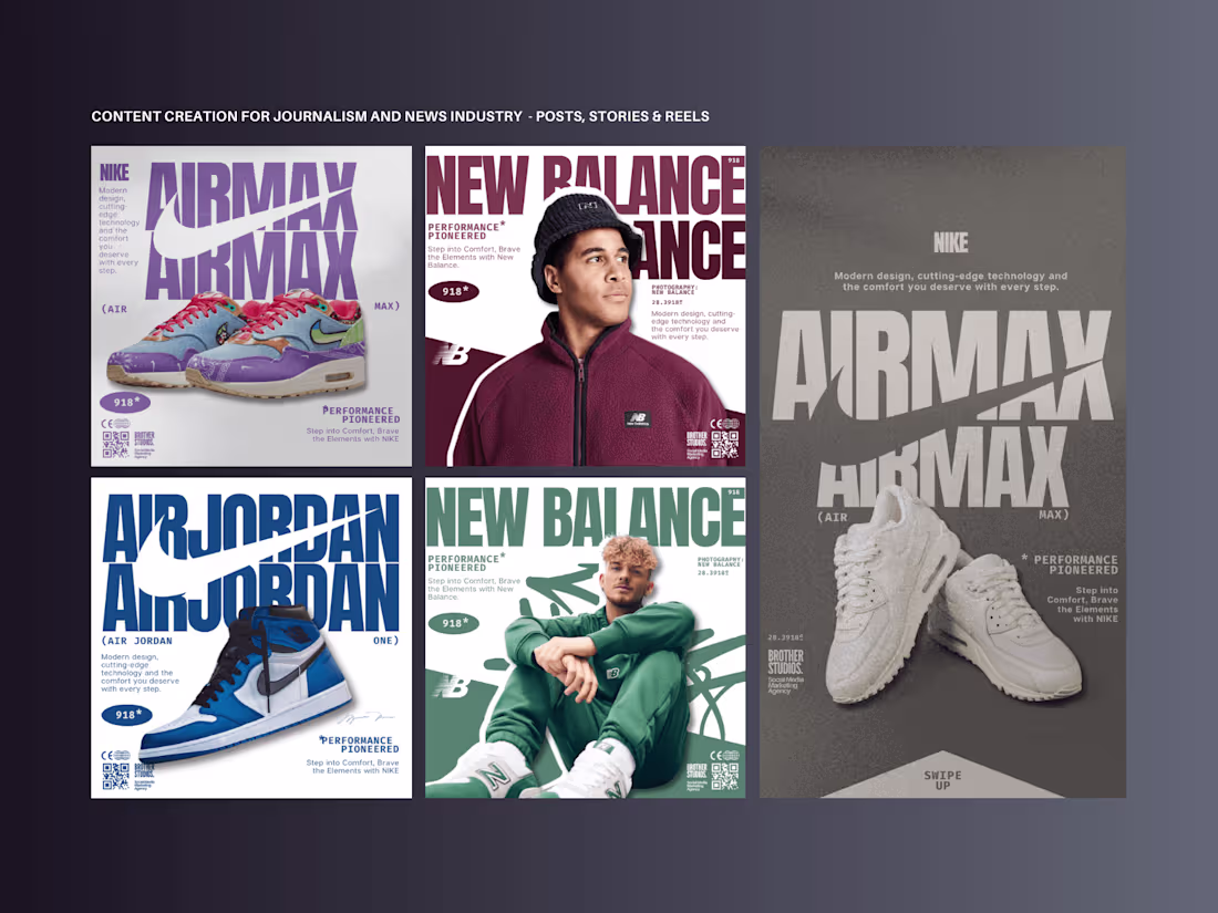 Cover image for Case study: Shoes e-store Instagram page