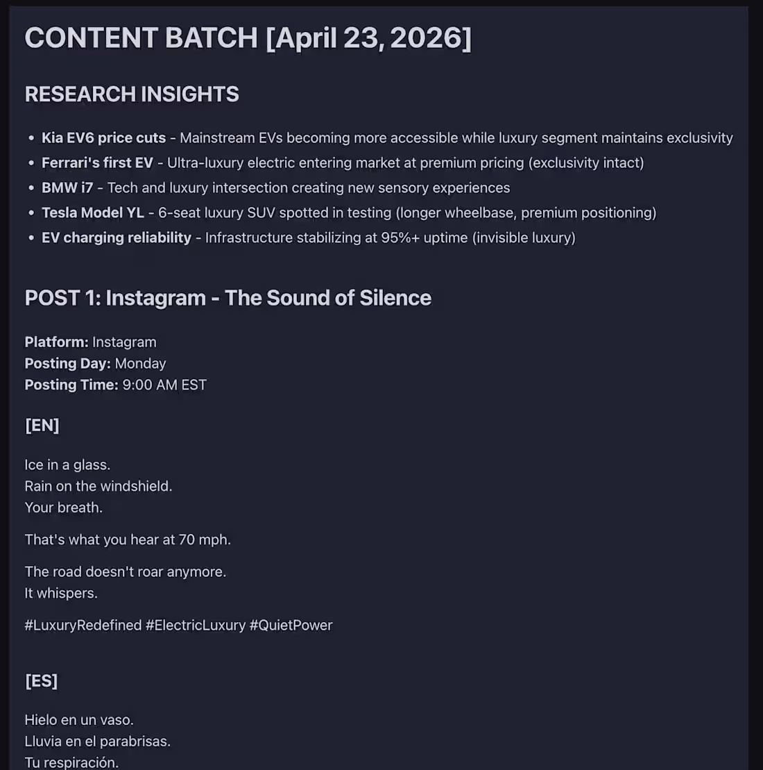 Cover image for Just built an AI content