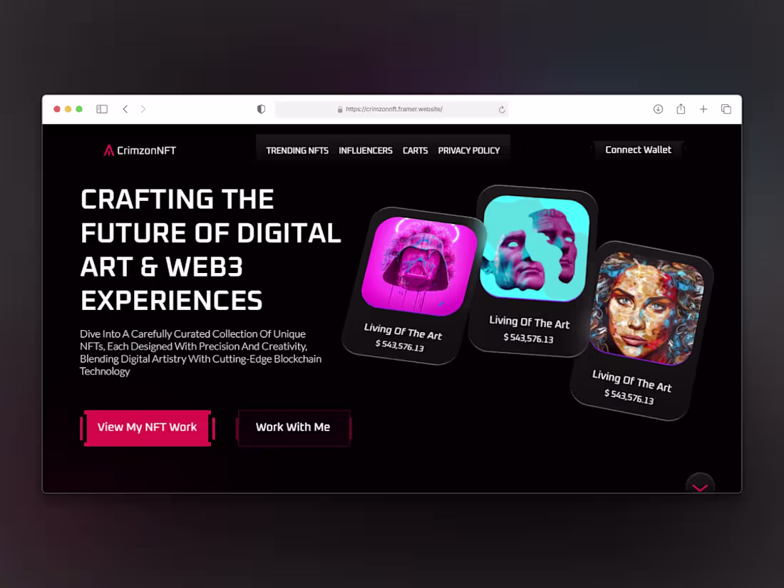 Cover image for Framer Landing Page Development