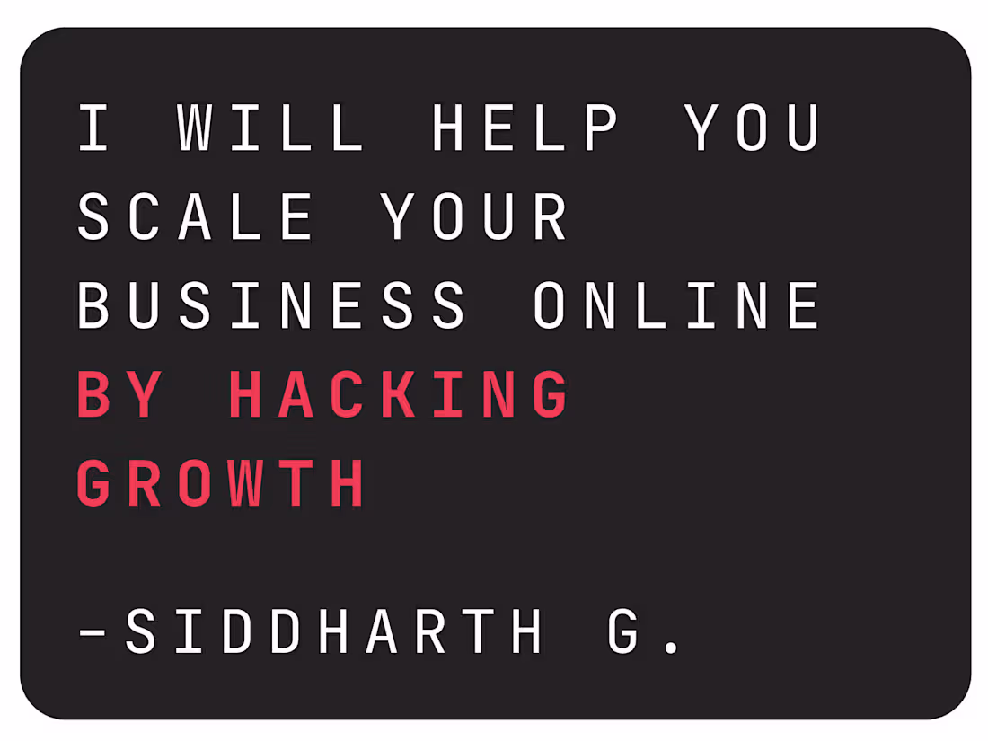 Cover image for Scale your business with Growth Marketing