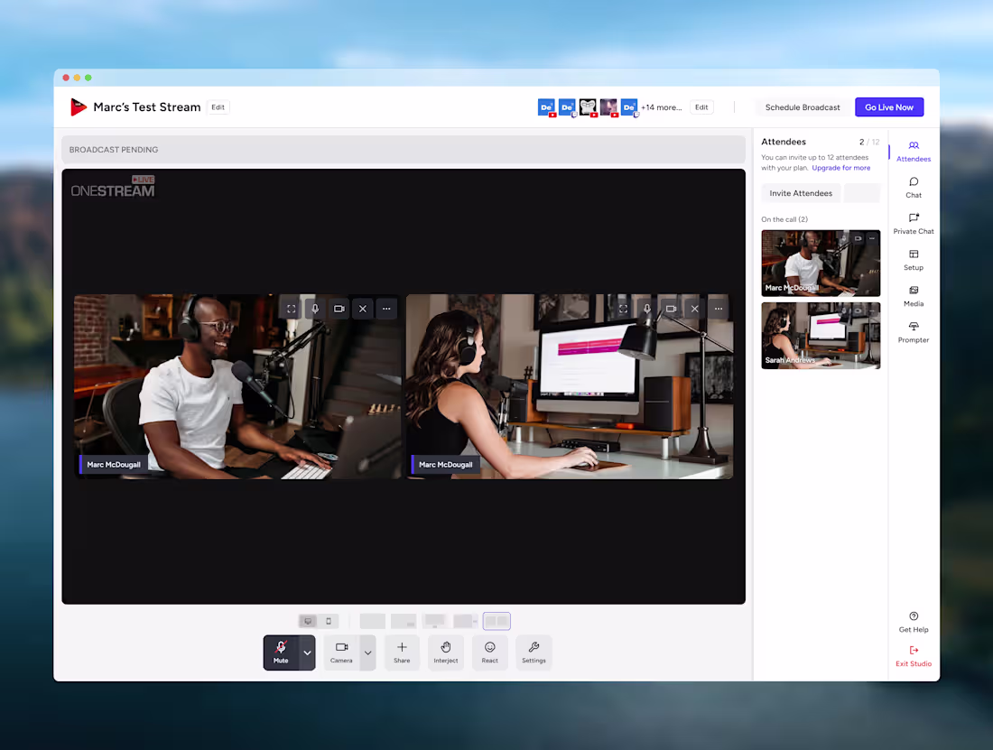 Cover image for OneStream LIVE – Full site UX/UI redesign