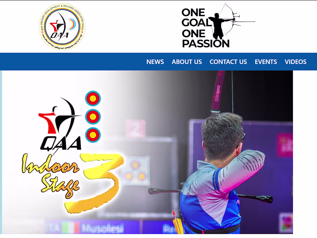 Cover image for QAA ARCHERY WEBSITE