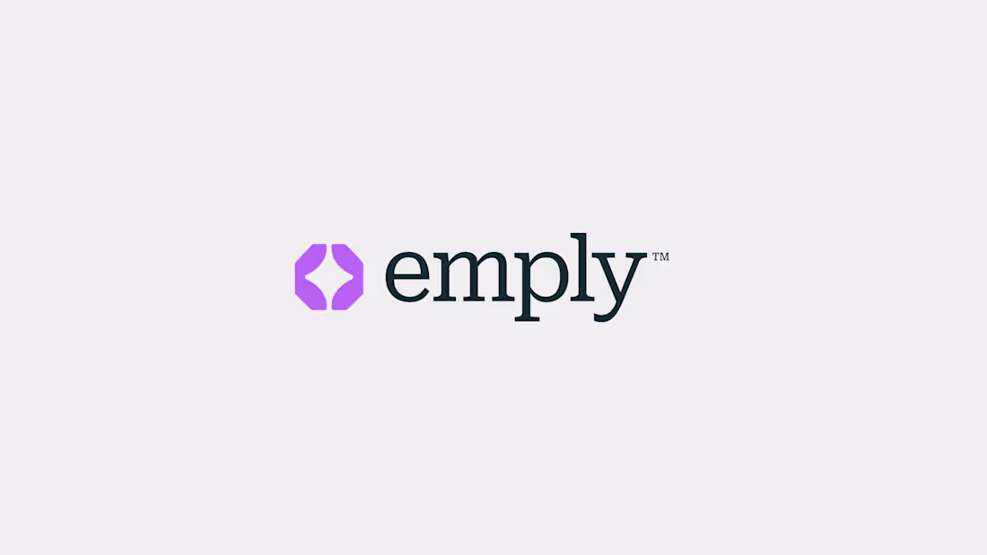 Cover image for Brand design direction for Emply - a young SaaS AI agent sta...