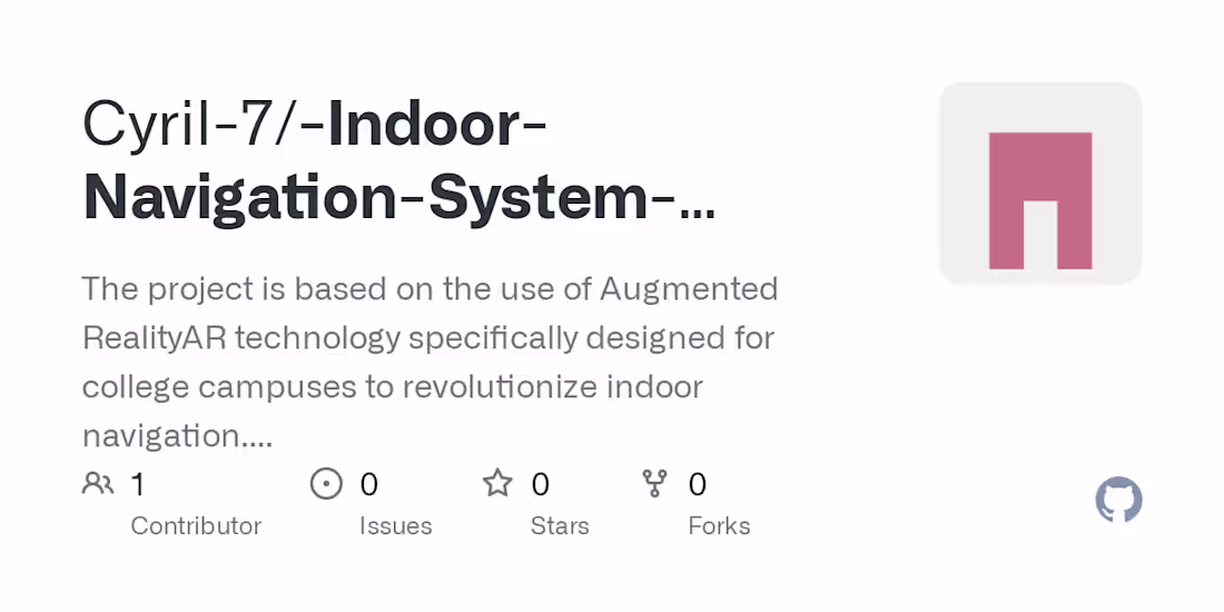 Cover image for Indoor Navigation System Using Augmented Reality (AR)