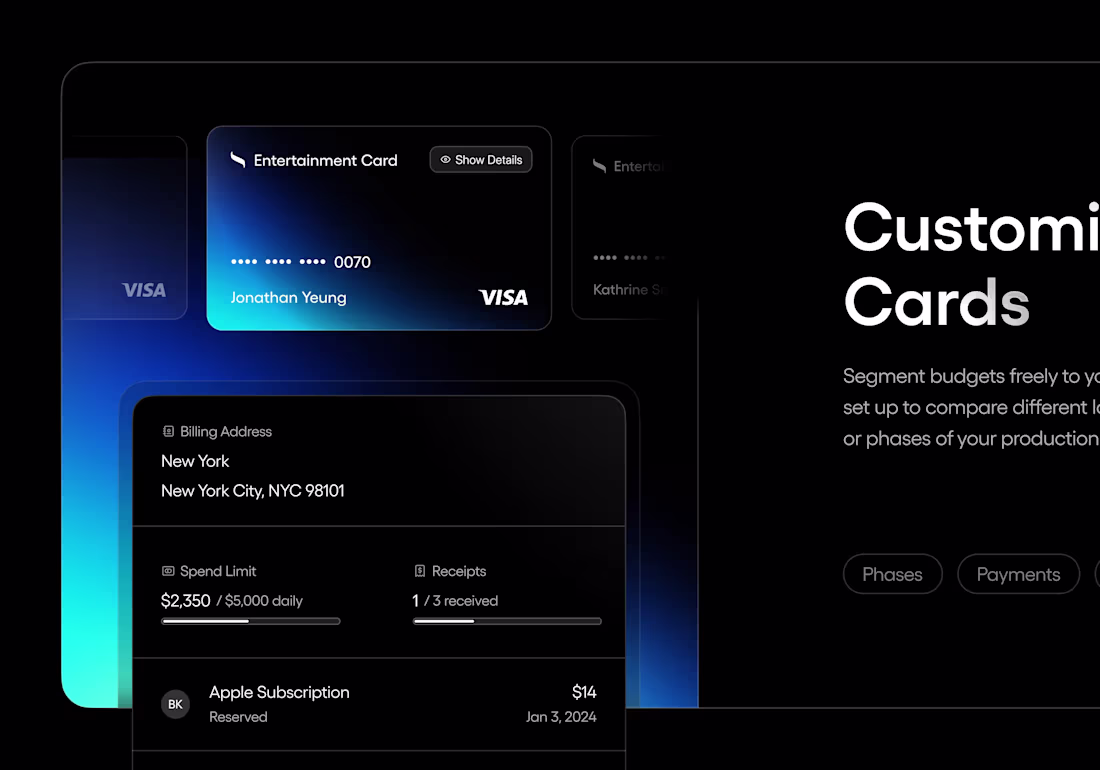 Cover image for Cards section