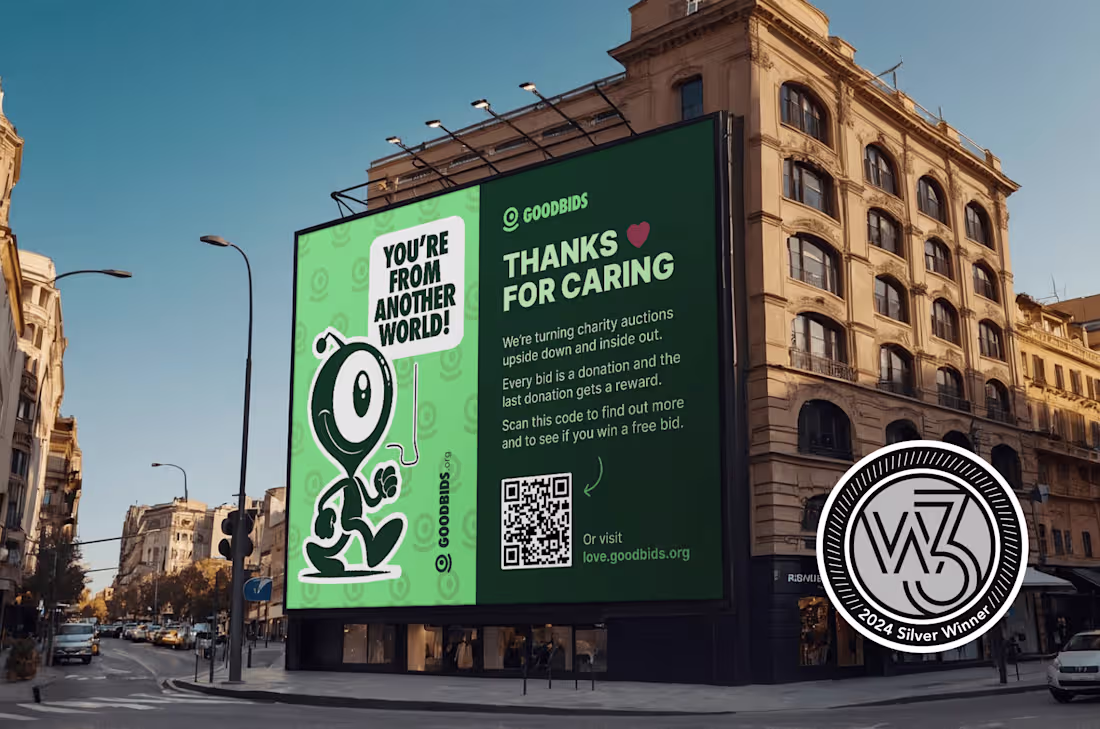 Cover image for GOODBIDS Brand Identity Product Design