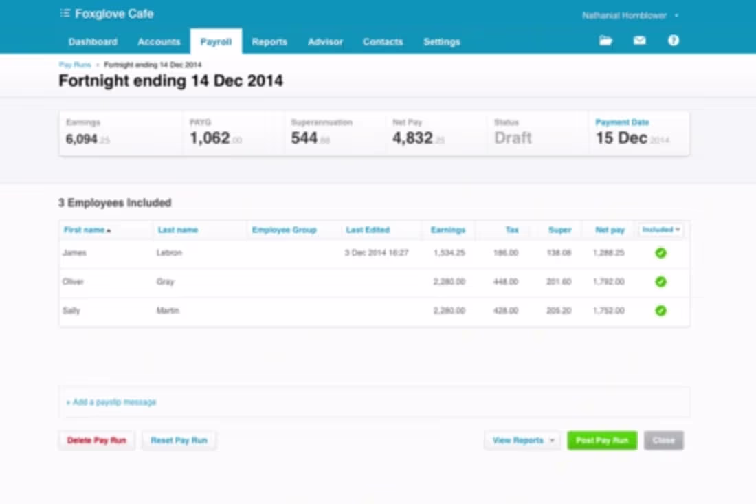 Cover image for xero accounting