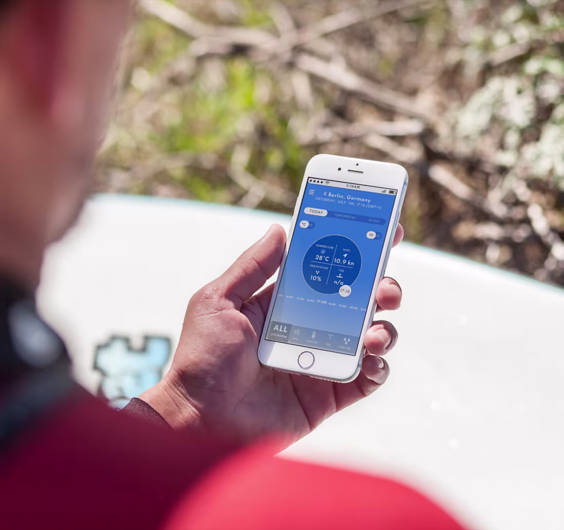 Cover image for VELA: Weather app for sea sports