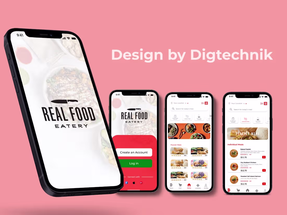 Cover image for UI mobile app design