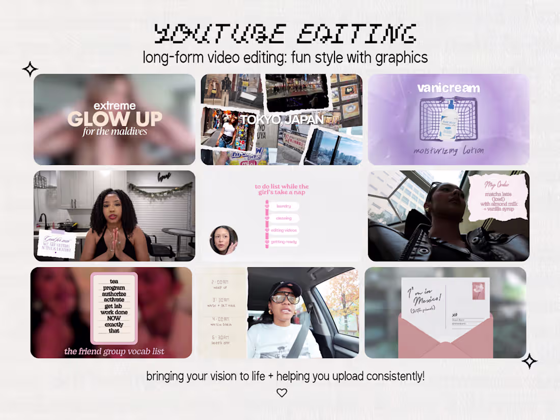 Cover image for Fun YouTube Video Editing With Graphics  ★