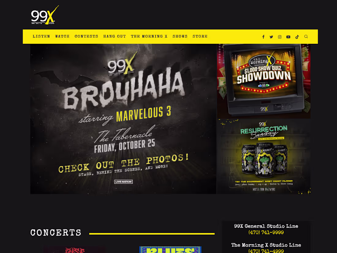 Cover image for 99X Atlanta - Website Design