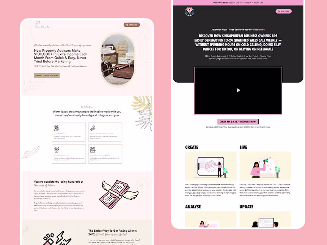 Cover image for Designed and built a high-converting Framer landing page fea...