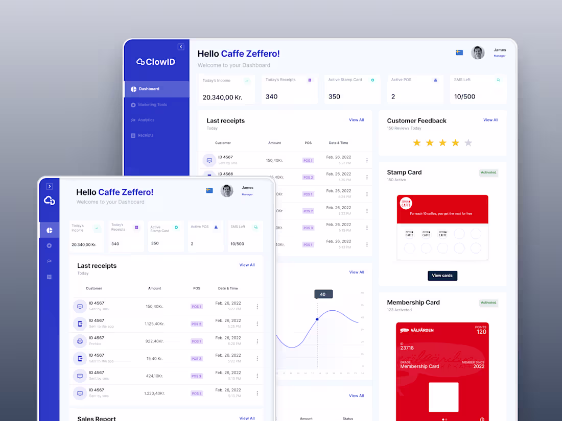 Cover image for Customer Engagement platform - ClowID