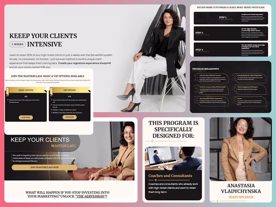 Cover image for High-Converting Webinar Funnel on Kajabi