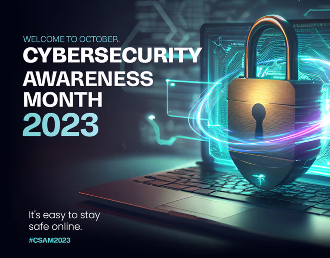 Cover image for Cyber Security Awareness Month 2023