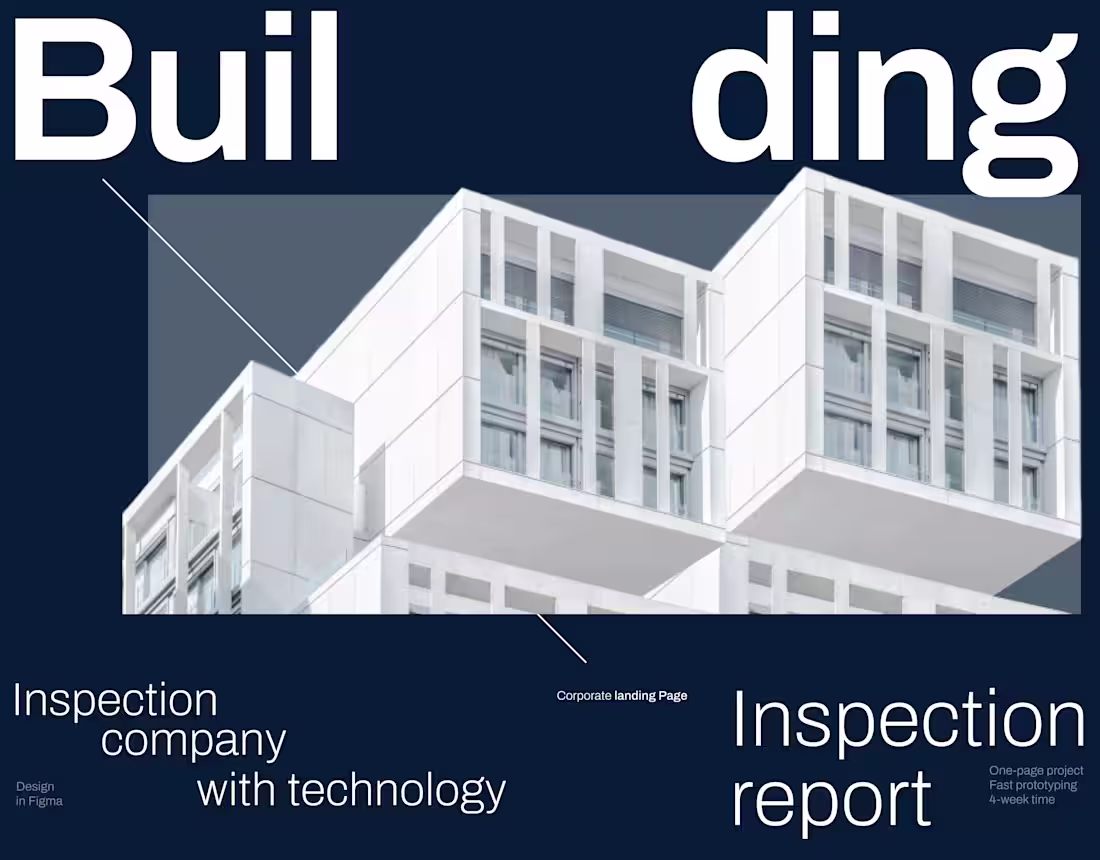 Cover image for Building Inspection — UI/UX Web Design