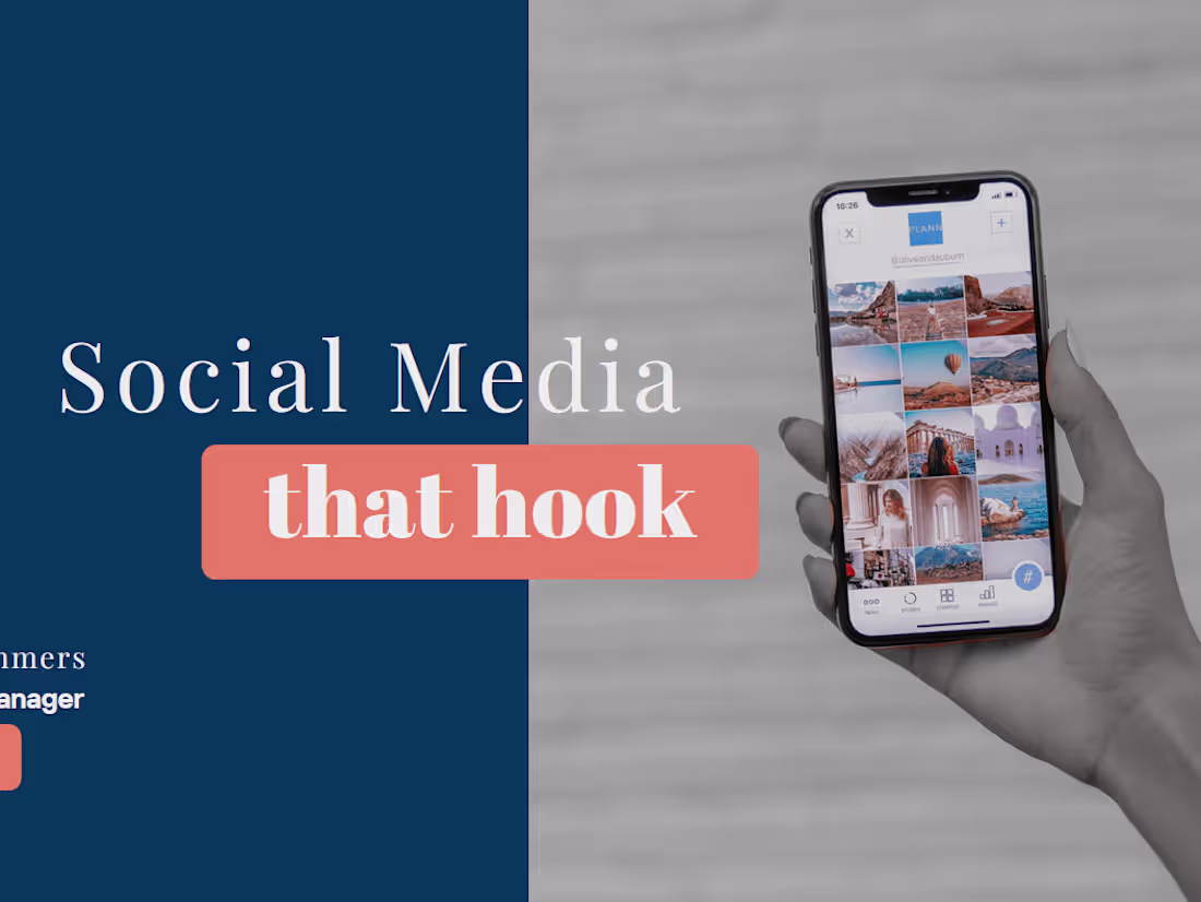 Cover image for Social Media Manager