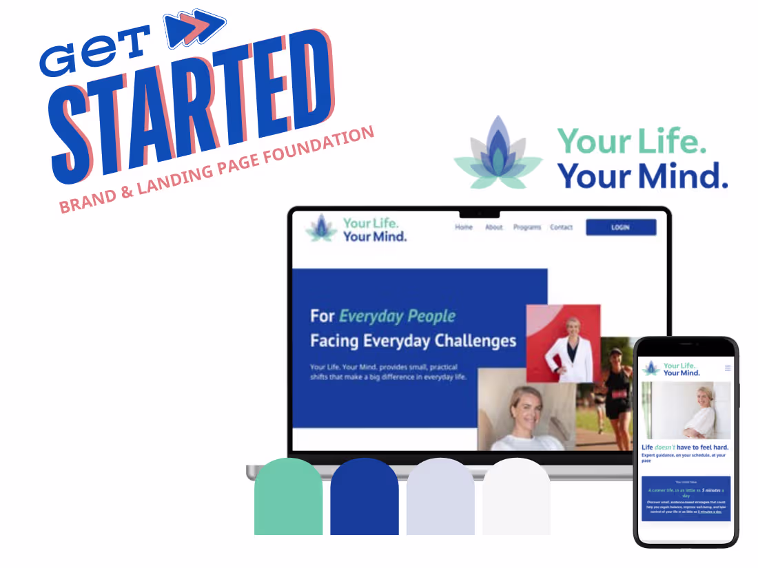 Cover image for Get Started - Branding, Copywriting and landing page 