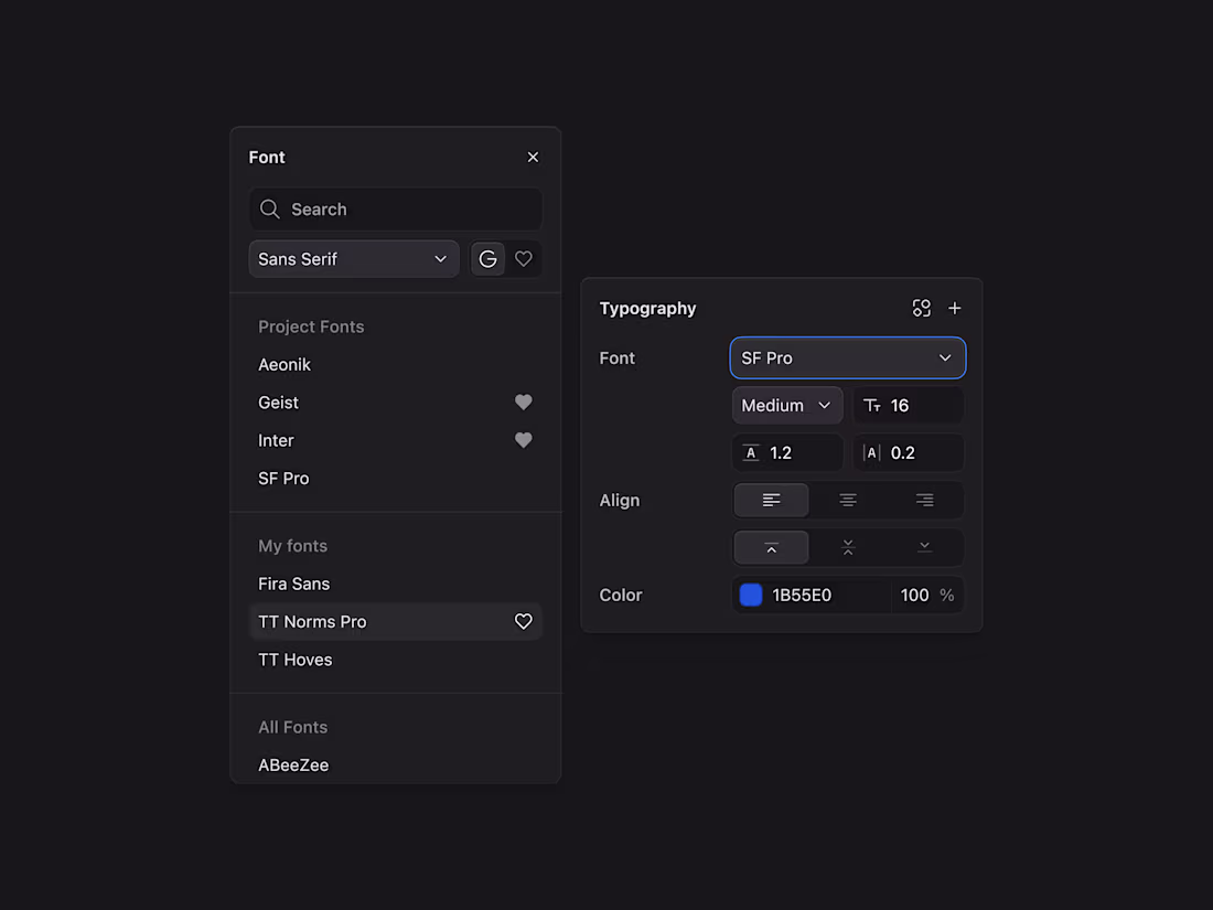 Cover image for App Builder - Typography Settings