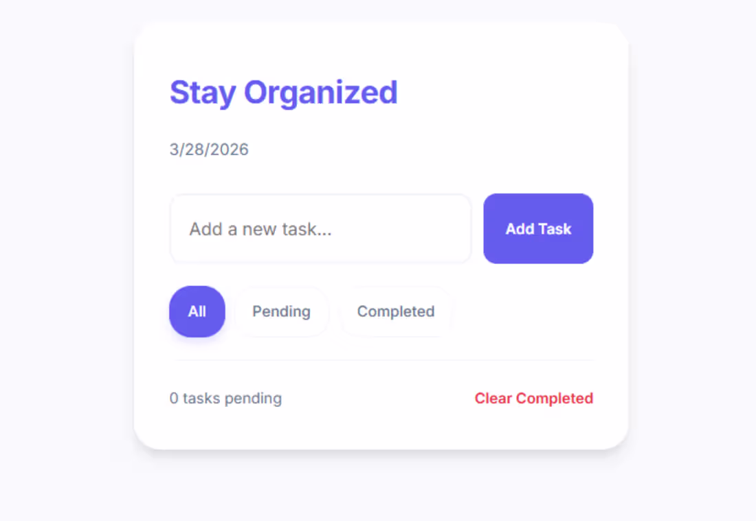 Cover image for FluxTask - Modern Task Management