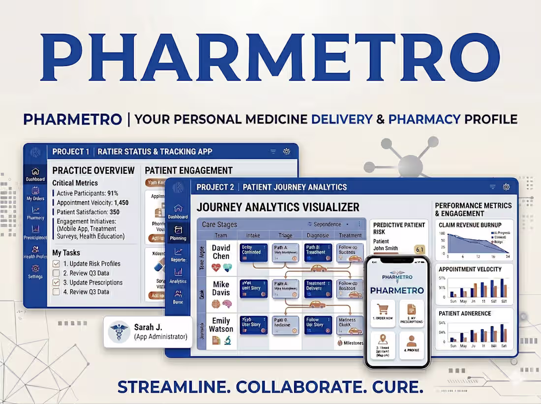 Cover image for Pharmetro is a mobile application