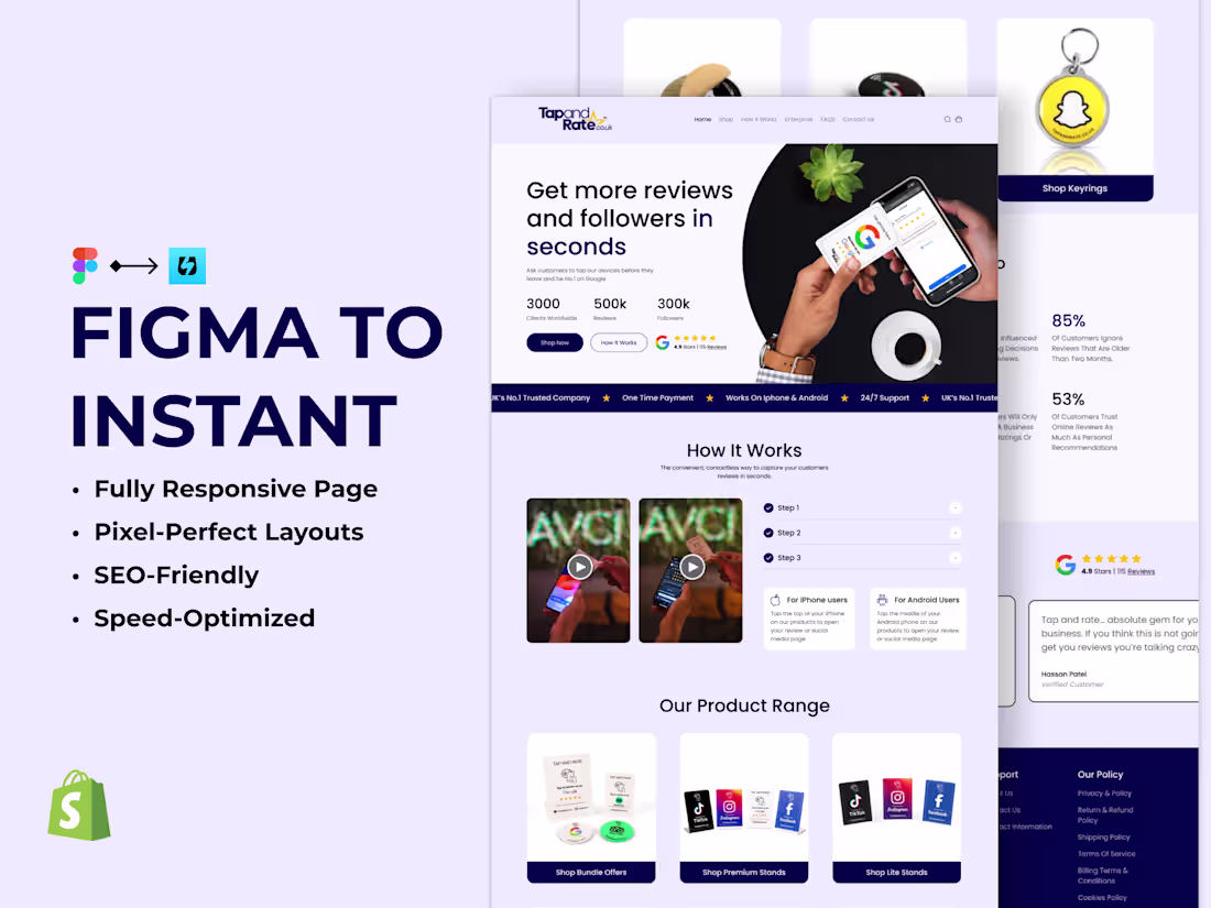 Cover image for Figma to Instant Page Build | Pixel-Perfect Shopify Pages