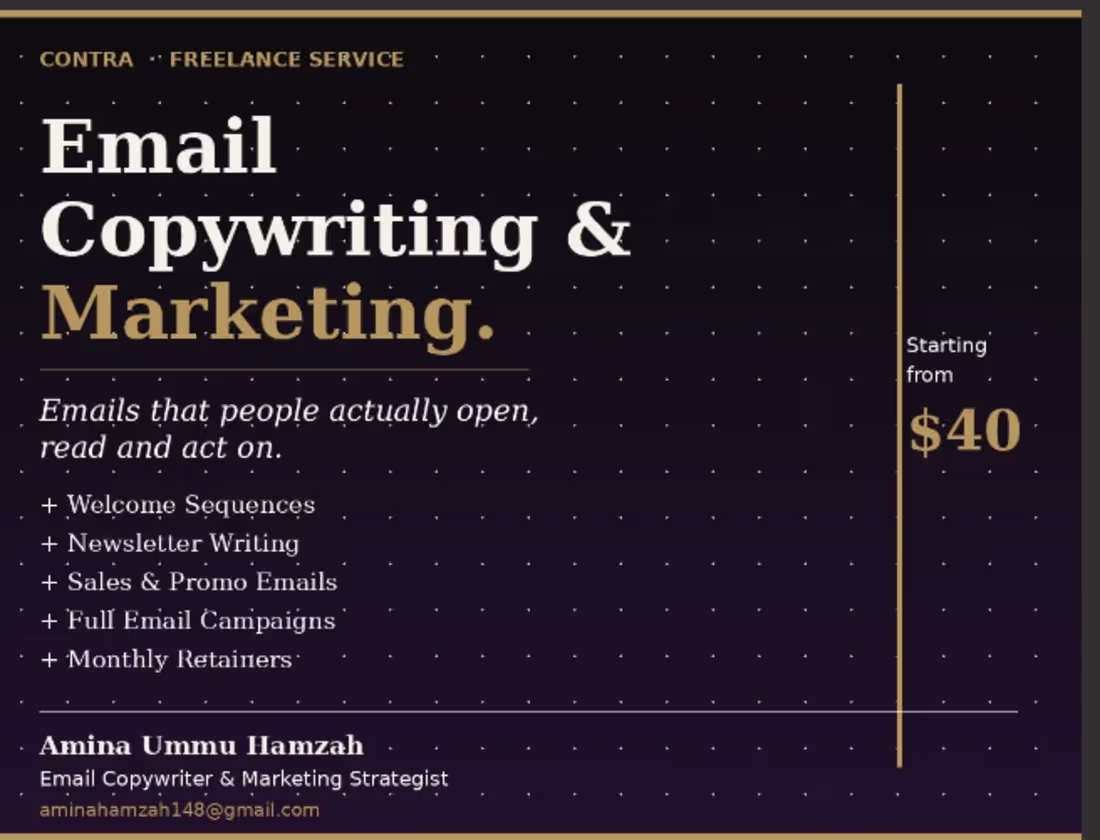 Cover image for Email Copywriting & Marketing