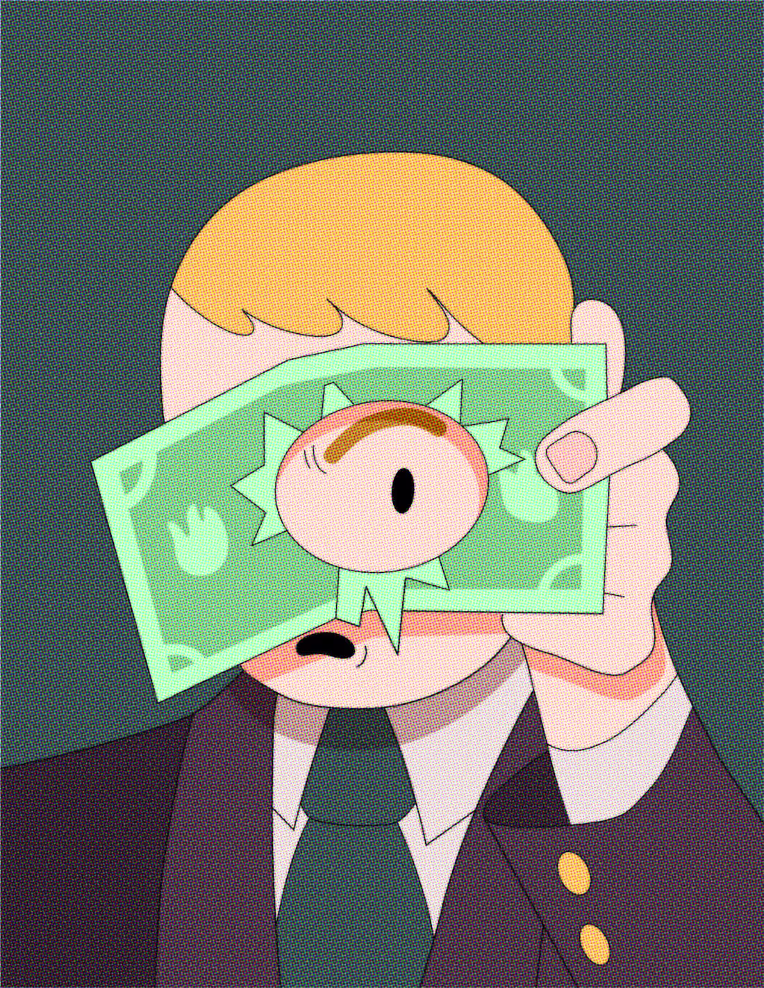 Cover image for Stock Market Crash - illustration set