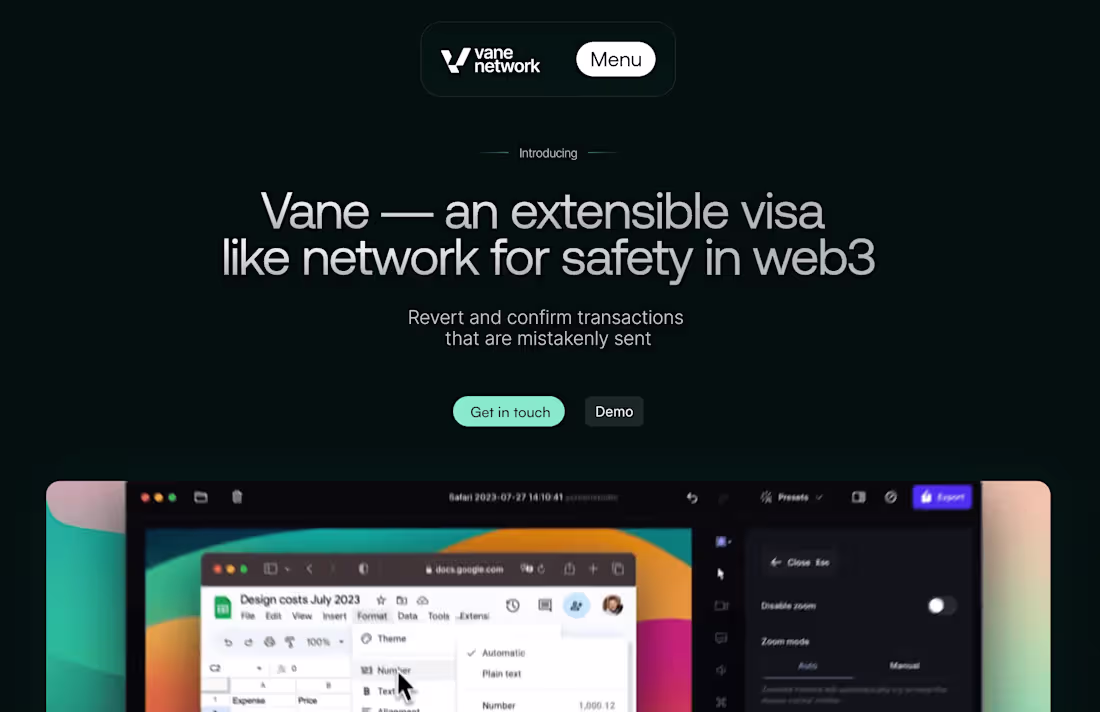 Cover image for Vane Network