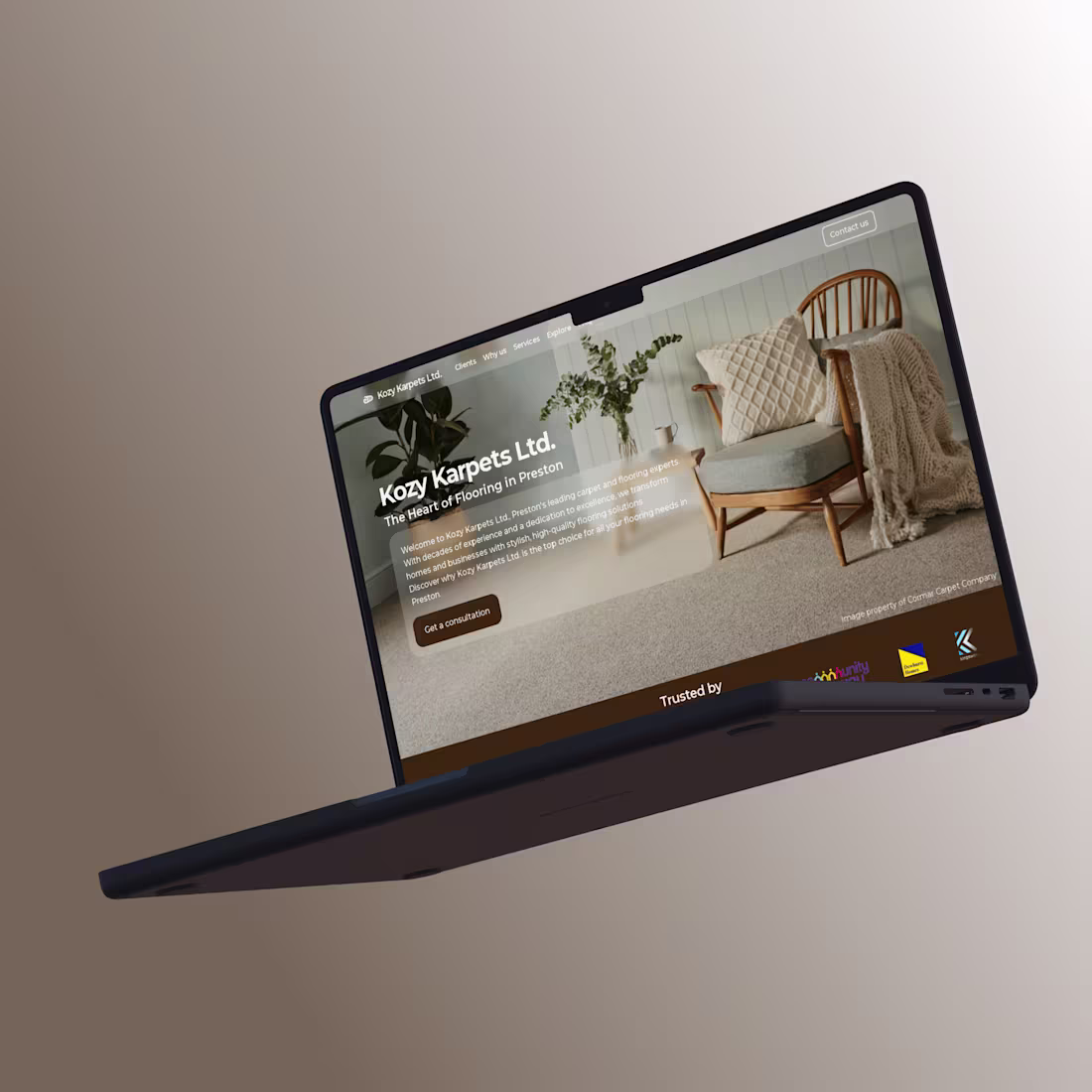 Cover image for Rebranding Kozy Karpets