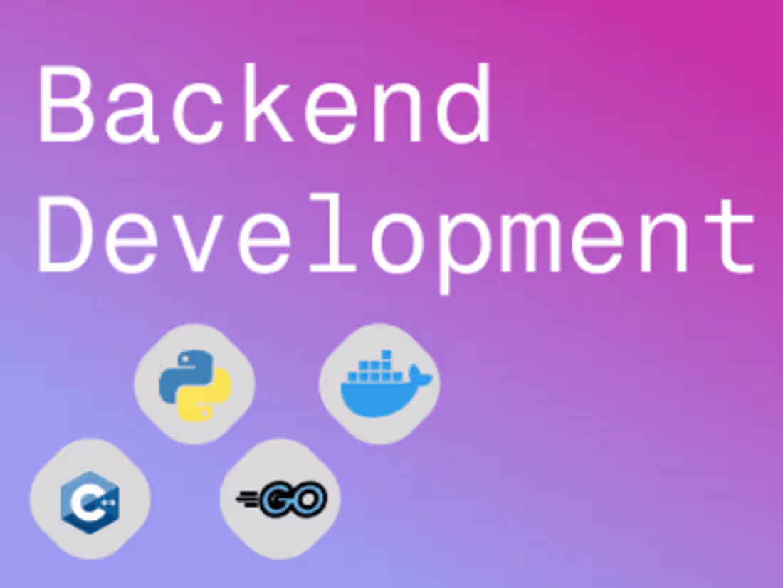 Cover image for Backend Development