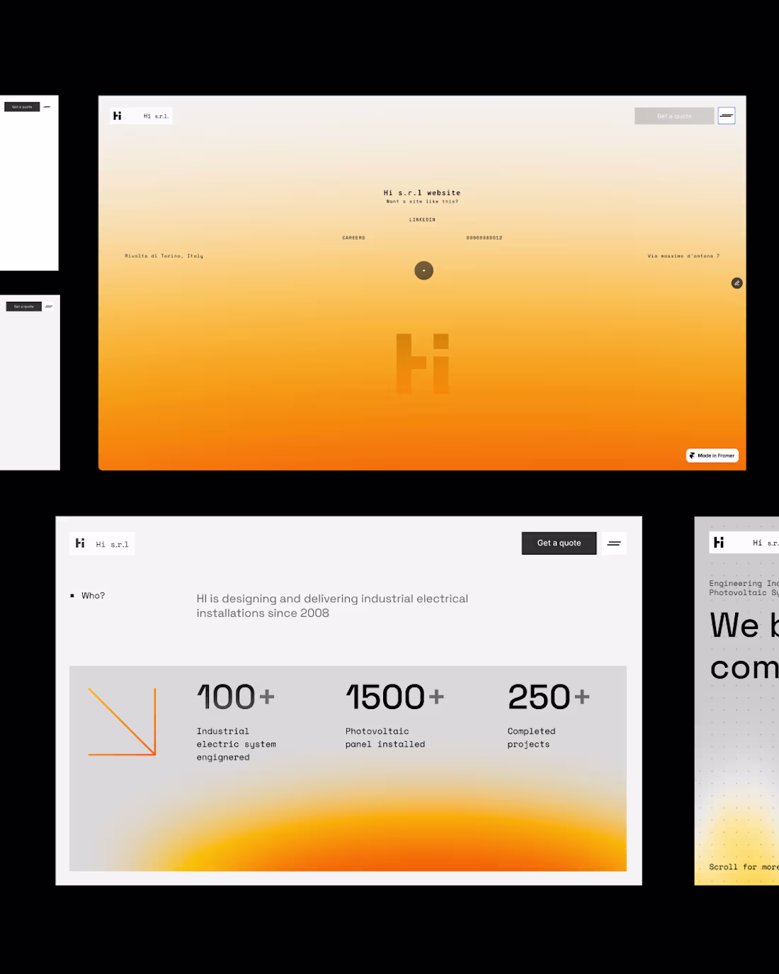 Cover image for Landing Page and Interactive Website Design