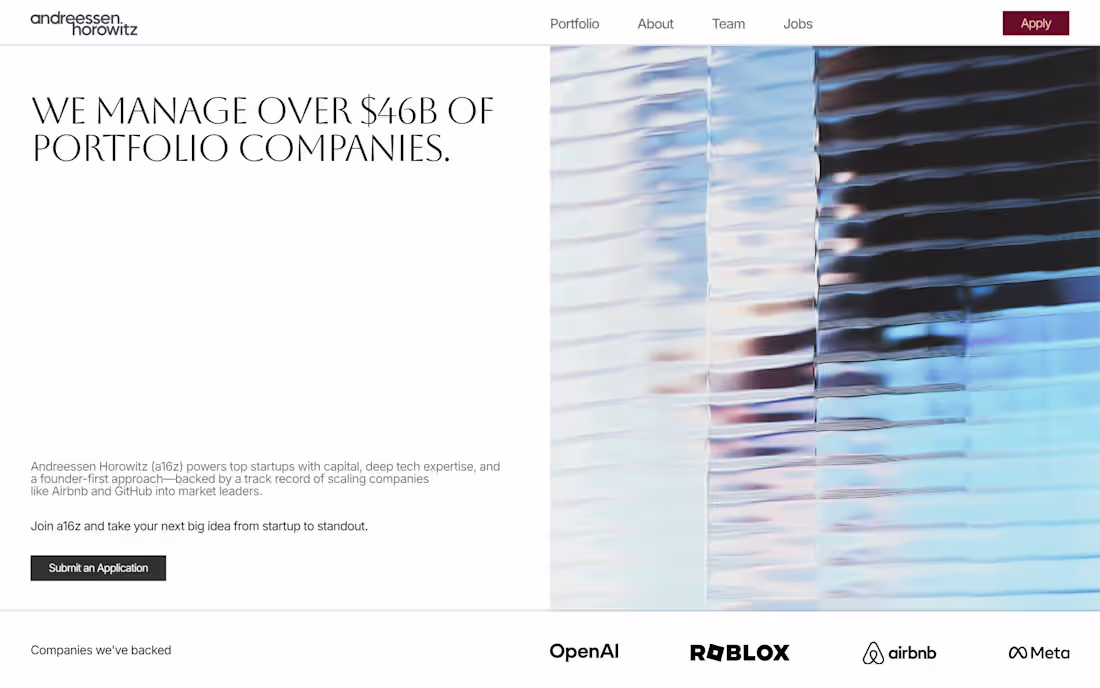 Cover image for a16z