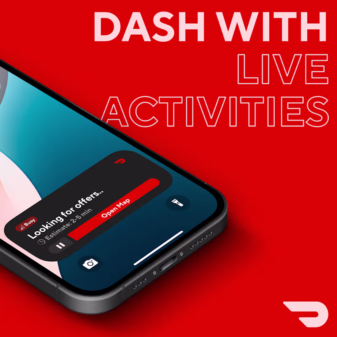 Cover image for Design Study - DoorDash Dasher Live Activities
