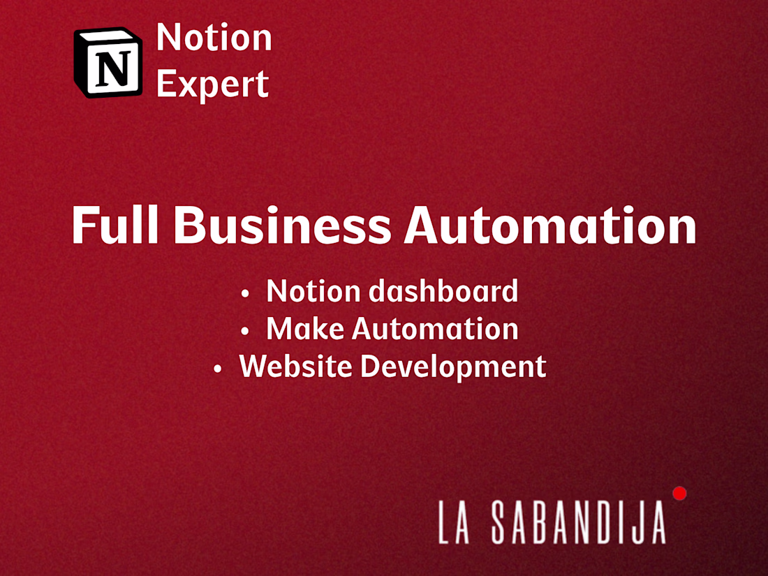 Cover image for Notion-Powered Operations Hub for La Sabandija Films