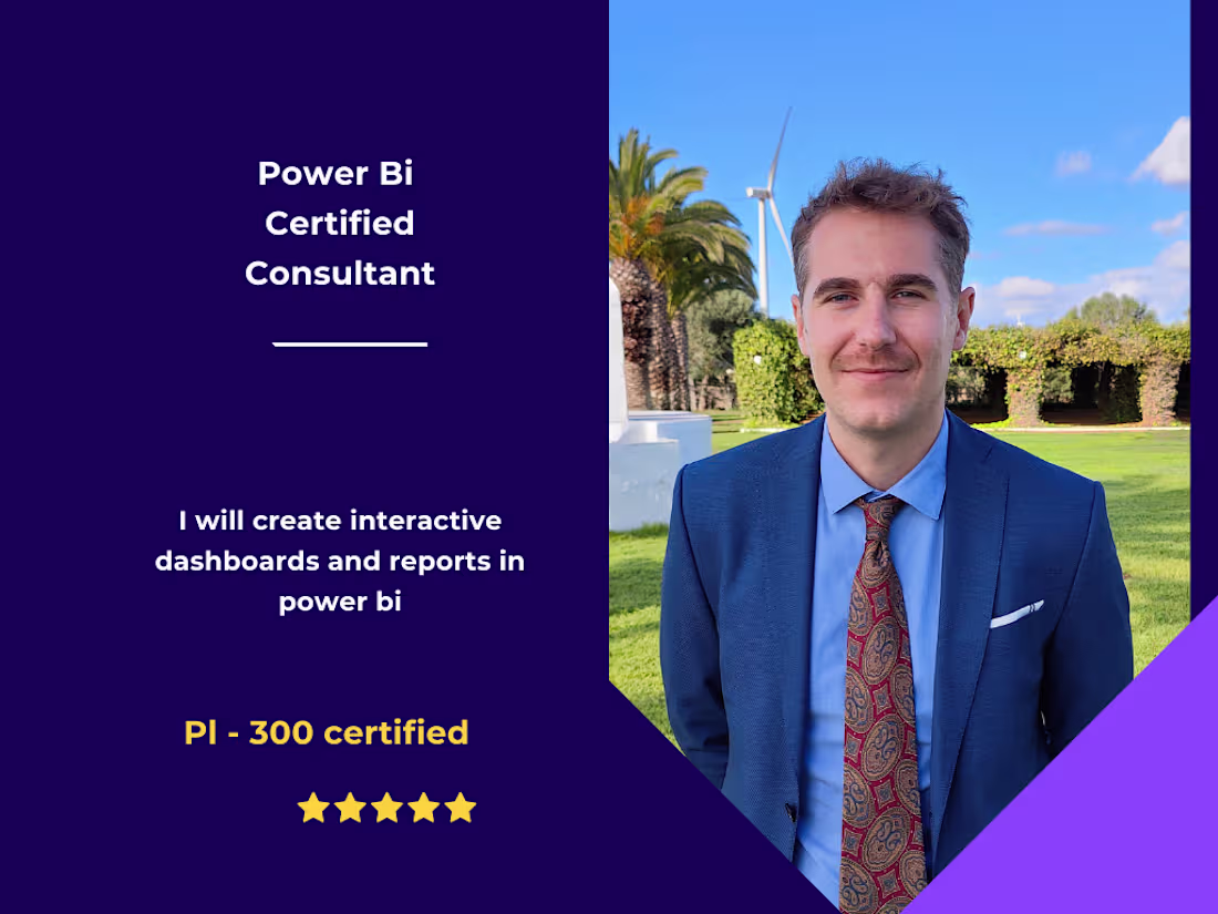 Cover image for Power Bi Consultant